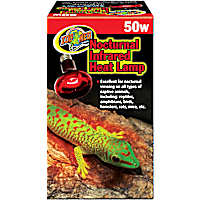 Zoo Med Nocturnal Infrared Heat Lamp, 50 Watts