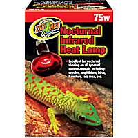 Zoo Med Nocturnal Infrared Heat Lamp, 75 Watts