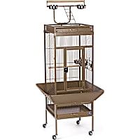 Prevue Pet Products Signature Select Series Wrought Iron Bird Cage in Coco Brown