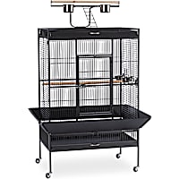 Prevue Pet Products Signature Select Series Wrought Iron Bird Cage in Black