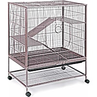 Prevue Pet Products Earthtone Dusted Rose Rat & Chinchilla Cage