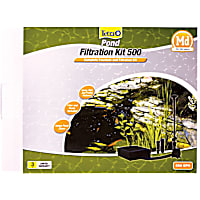 TetraPond Filtration Fountain Kit with Flat Box Filter