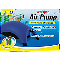 Tetra Whisper Air Pump for Aquariums Up to 10 Gallons, Non-UL Listed