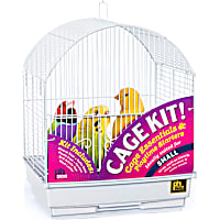 Prevue Pet Products Round Roof Bird Cage Kit