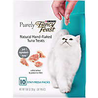 Fancy Feast Purely Natural Hand-Flaked Tuna Cat Treats