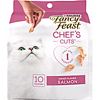 Fancy Feast Purely Natural Hand-Flaked Salmon Cat Treats