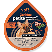 Canidae PURE Grain Free Petite Small Breed Fricassee Style Dinner with Turkey & Green Beans Wet Dog Food