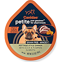 Canidae PURE Grain Free Petite Small Breed Pottage Style Dinner with Duck and Pumpkin Wet Dog Food