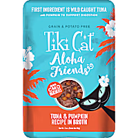 Tiki Cat Aloha Friends Tuna & Pumpkin Wet Cat Food Pouch