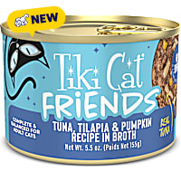 Tiki Cat Aloha Friends Tuna, Tilapia & Pumpkin Wet Cat Food