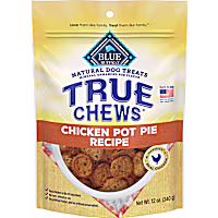 Blue Buffalo True Chews Made in the USA with Natural Ingredients Chicken Pot Pie Dog Treats