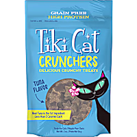 Tiki Cat Crunchy Treats Grain-Free Tuna & Pumpkin for Cats