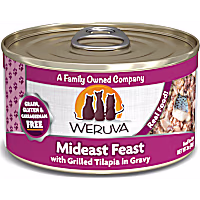 Weruva Classics Mideast Feast with Grilled Tilapia in Gravy Wet Cat Food