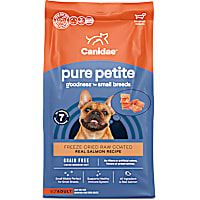 Canidae Pure Grain Free Petite Small Breed Limited Ingredient Diet Raw Coated with Fresh Salmon Dry Dog Food