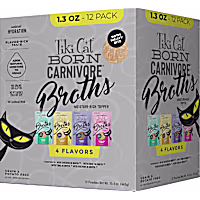 Tiki Cat Savory Broth with Meaty Bits Variety Pack Cat Treats