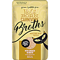 Tiki Cat Savory Broth with Meaty Bits Chicken Flavored Cat Treats