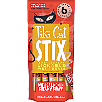Tiki Cat Stix Salmon Wet Treat in Lickable Tube for Cats