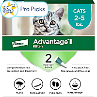 Advantage II Vet-Recommended Flea Treatment & Prevention for Kittens