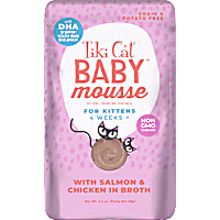 Tiki Cat Velvet Mousse Kitten Salmon Wet Food