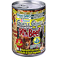 Gentle Giants Non GMO Beef Dog and Puppy Can Food