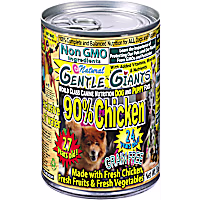 Gentle Giants Non GMO Chicken Dog and Puppy Can Food