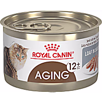Royal Canin Feline Health Nutrition Aging 12+ Senior Loaf in Sauce Cat Food