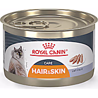 Royal Canin Feline Care Nutrition Hair & Skin Care Loaf in Sauce Canned Cat Food