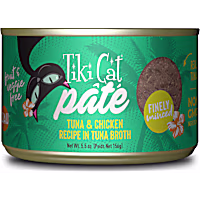 Tiki Cat Luau Ahi Tuna & Chicken Pate Wet Cat Food
