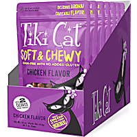 Tiki Cat Soft & Chewy Grain Free Chicken Dry Cat Treats