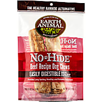 Earth Animal No-Hide Rolls Beef Recipe Medium Natural Long-Lasting Rawhide Alternative Dog Chew