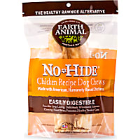 Earth Animal No-Hide Rolls Chicken Recipe Medium Natural Long-Lasting Rawhide Alternative Dog Chew