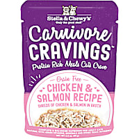 Stella & Chewy's Carnivore Cravings Protein Rich Meal or Topper Chicken & Salmon Recipe Wet Cat Food