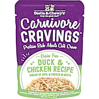 Stella & Chewy's Carnivore Cravings Protein Rich Meal or Topper Duck & Chicken Recipe Wet Cat Food