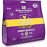Stella & Chewy's Freeze-Dried Raw Dinner Morsels Protein Rich Chick Chick Chicken Recipe Dry Cat Food