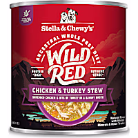 Stella & Chewy's Wild Red High Protein Chicken & Turkey Stew Recipe Wet Dog Food