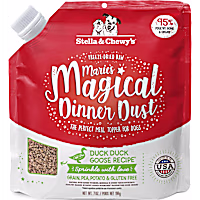 Stella & Chewy's Freeze-Dried Raw Marie's Magical Dinner Dust High Protein Meal Duck Goose Recipe Dry Dog Food Topper