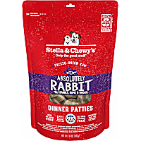 Stella & Chewy's Freeze Dried Raw Dinner Patties High Protein Absolutely Rabbit Recipe Dry Dog Food