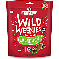 Stella & Chewy's Freeze-Dried Raw Wild Weenies Cage-Free Duck Recipe Dog Treats