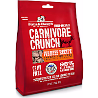 Stella & Chewy's Freeze-Dried Raw Carnivore Crunch Grass-Fed Beef Recipe Dog Treats