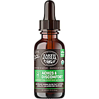 Earth Animal Natural Remedies Aches & Discomfort Liquid Homeopathic Joint Supplement for Dogs & Cats