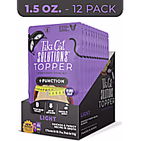 Tiki Cat Solutions Topper, Light, Chicken & Turkey Recipe in Broth for Cats