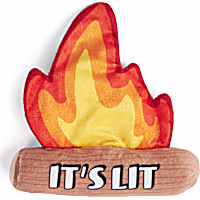 Petco Fire Log Dog Toy