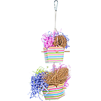Prevue Pet Products Playfuls Baskets of Bounty Bird Toy