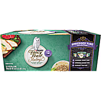 Fancy Feast Medleys Shredded Fare Collection Wet Cat Food Variety Pack