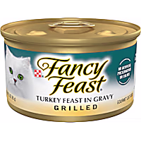 Fancy Feast Grilled Turkey Feast in Wet Cat Food Gravy