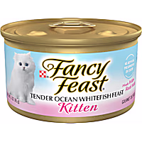 Purina Fancy Feast Tender Ocean Whitefish Feast Wet Kitten Food