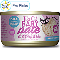 Tiki Cat Baby Chicken, Duck & Duck Liver Pate Wet Cat Food