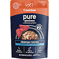 Canidae Pure Chunks of Real Tuna in Gravy Recipe Protein Topper Wet Dog Food