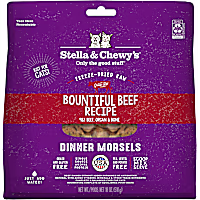 Stella & Chewy's Freeze Dried Bountiful Beef Recipe Dinner Morsels Cat Food