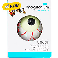 Petco Halloween Glowing Eyeball Bubbling Aquarium Decor